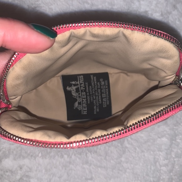 Hermes Small Pink Pouch - Picture 5 of 15